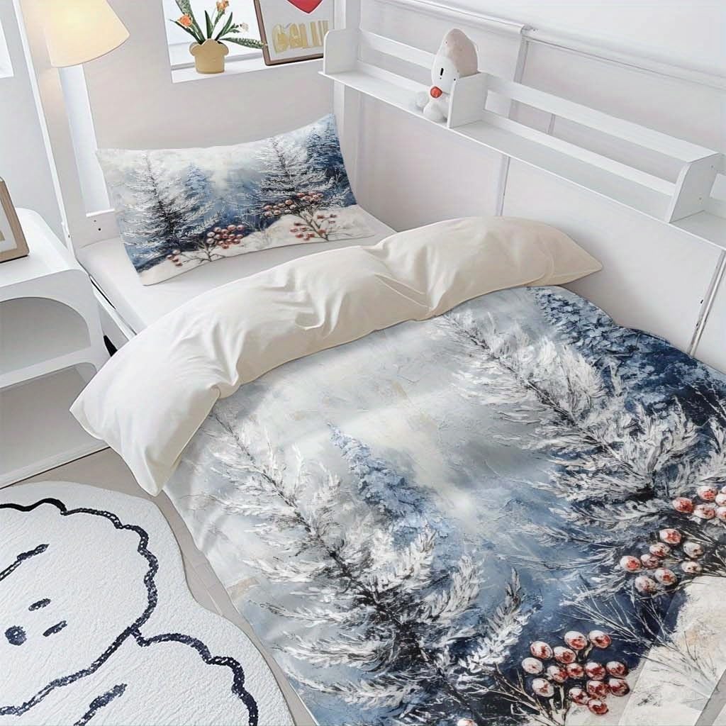 Housse de Couette anti-plis confort toutes saisons pour un lit toujours impeccable
