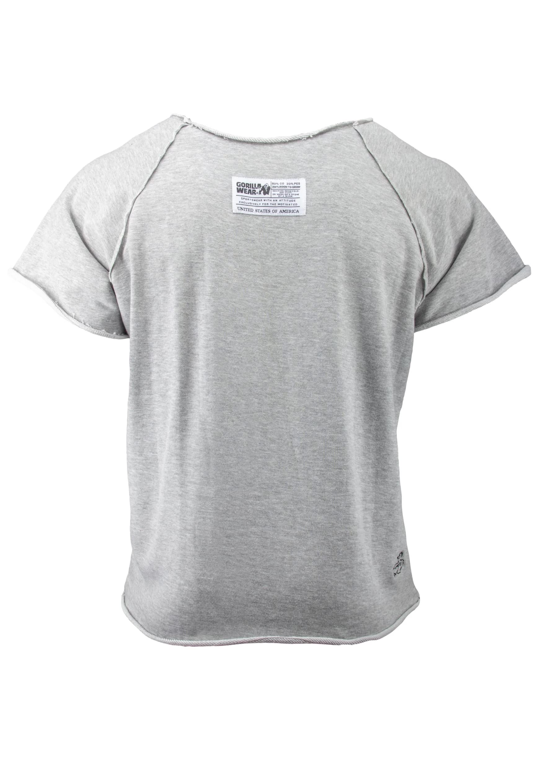 GORILLA WEAR Classic Workout Top Dark Green