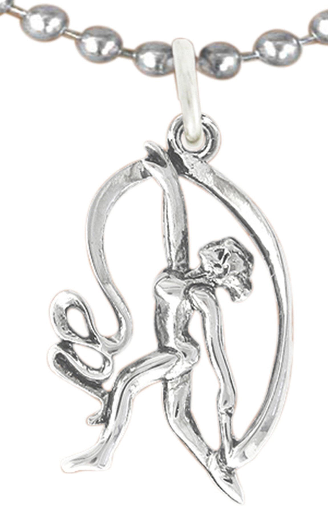 Cardinali Jewelry Rhythmic Gymnastics Ribbons, Necklace, Adjustable, Hypoallergenic, Nickel, Lead & Cadmium Free!