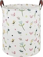 Vista 14 de CLOCOR - Cesta grande de lavandería, cesta impermeable para guardería, contenedor de almacenamiento de tela plegable, decoración para habitación