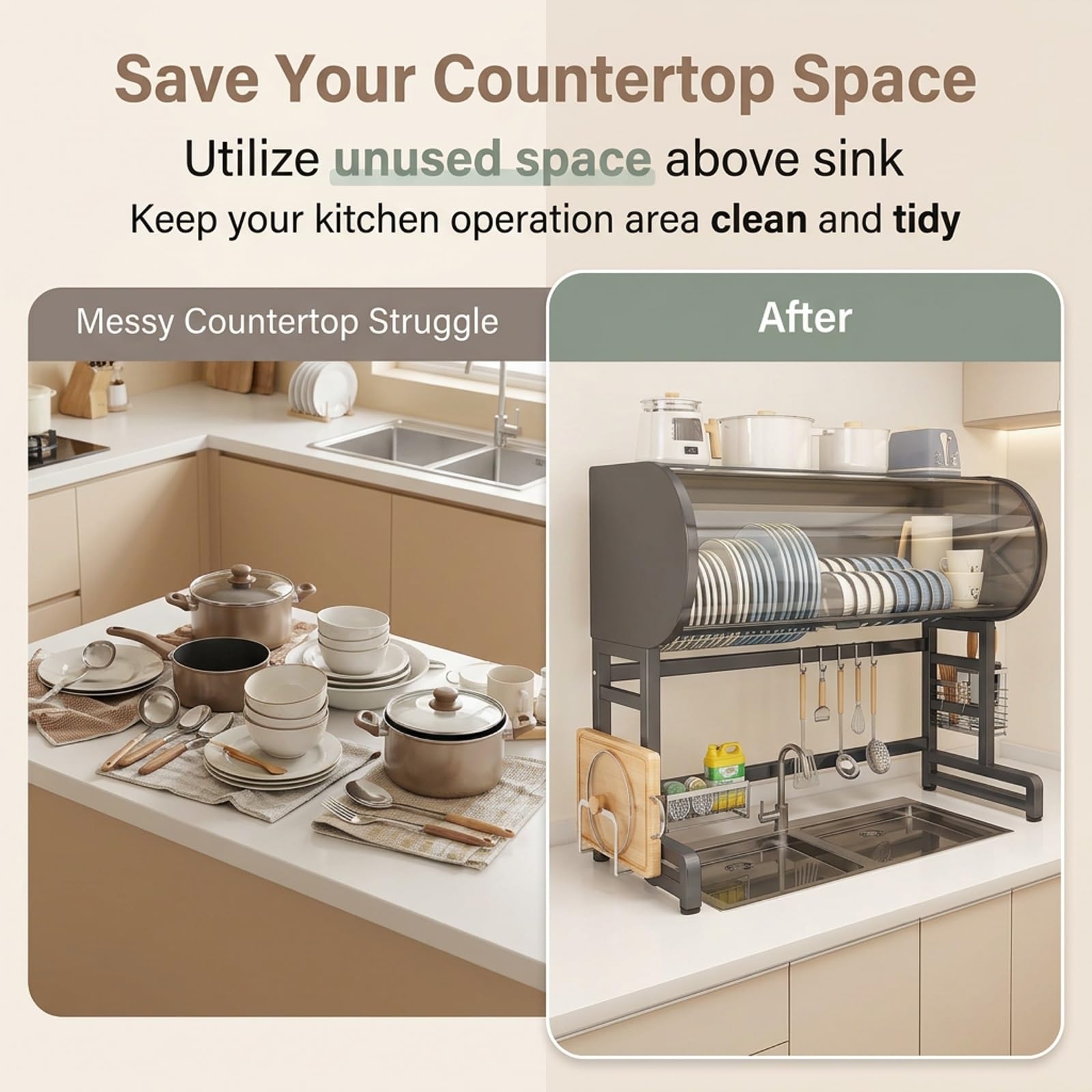 Scolapiatti Sopra Lavello,Scolapiatti Grande Salvaspazio Piano Cucina