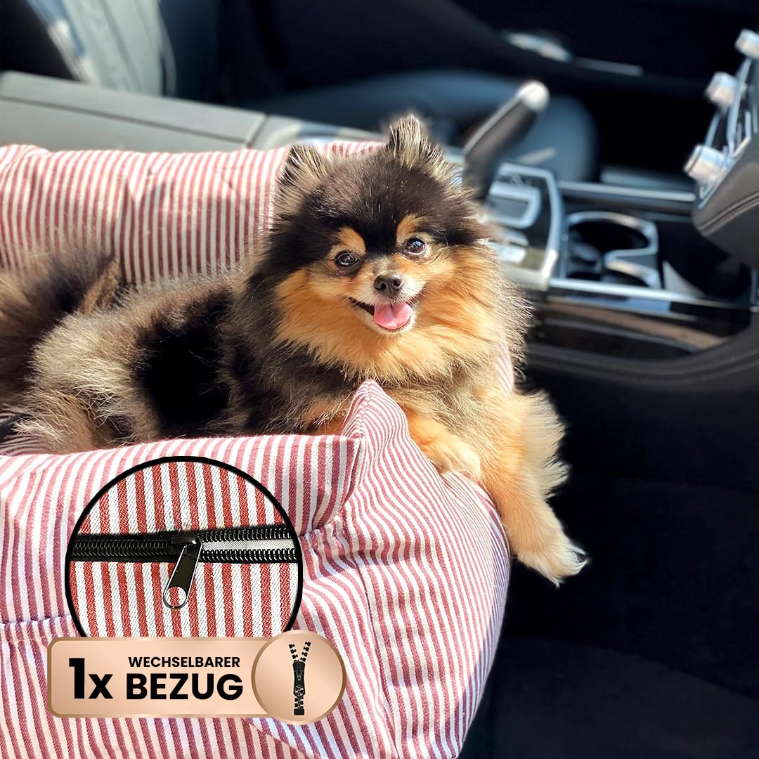 Wahre Tierliebe® Ersatzbezug mit Gurt für WahreTierliebe Autositz I Verlängere die Lebensdauer deines Autositzes I Hygienischer Hundesitz Auto, Wahre tierliebe autositz Hund