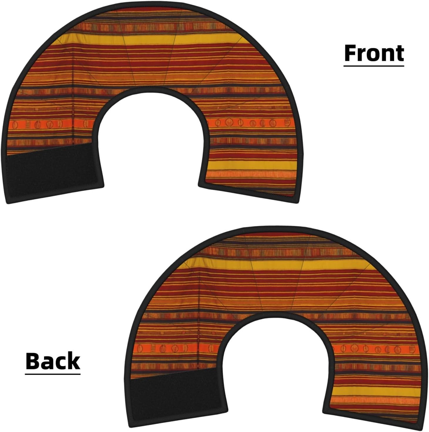 Native American Pattern Print Cat Cone Collar, Adjustable Elizabethan Collar, Soft Dog Recovery Collars, for Small Large Cats