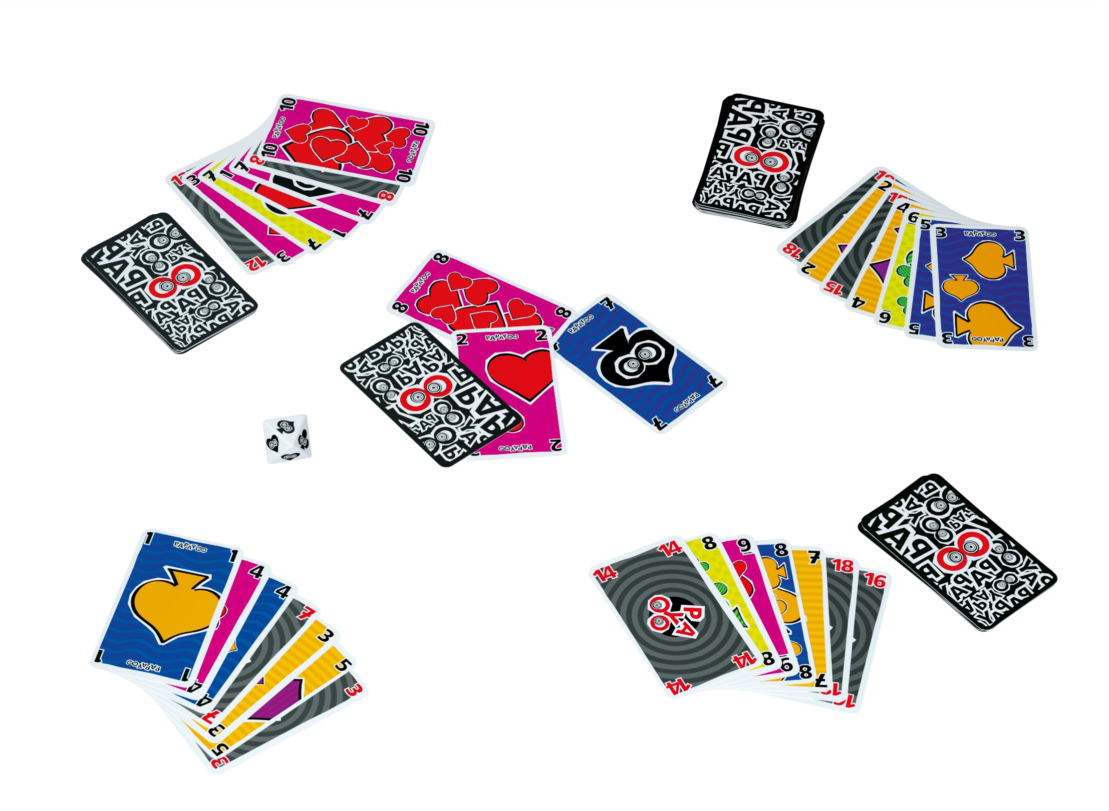 GIGAMIC Papayoo Jeu de cartes tactique 3-8 joueurs 30 min Version Française