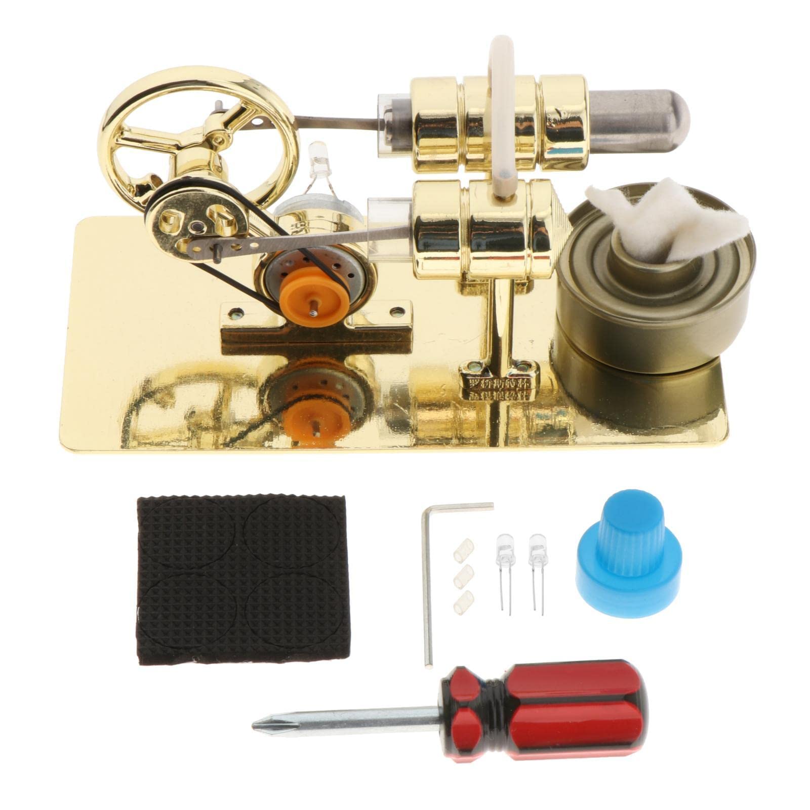 CALANDIS® Mini Hot Air Stirling Engine Motor Model Educational Steam Heat Education (B0CBMMZQP6) Amazon Price History, Amazon Price Tracker
