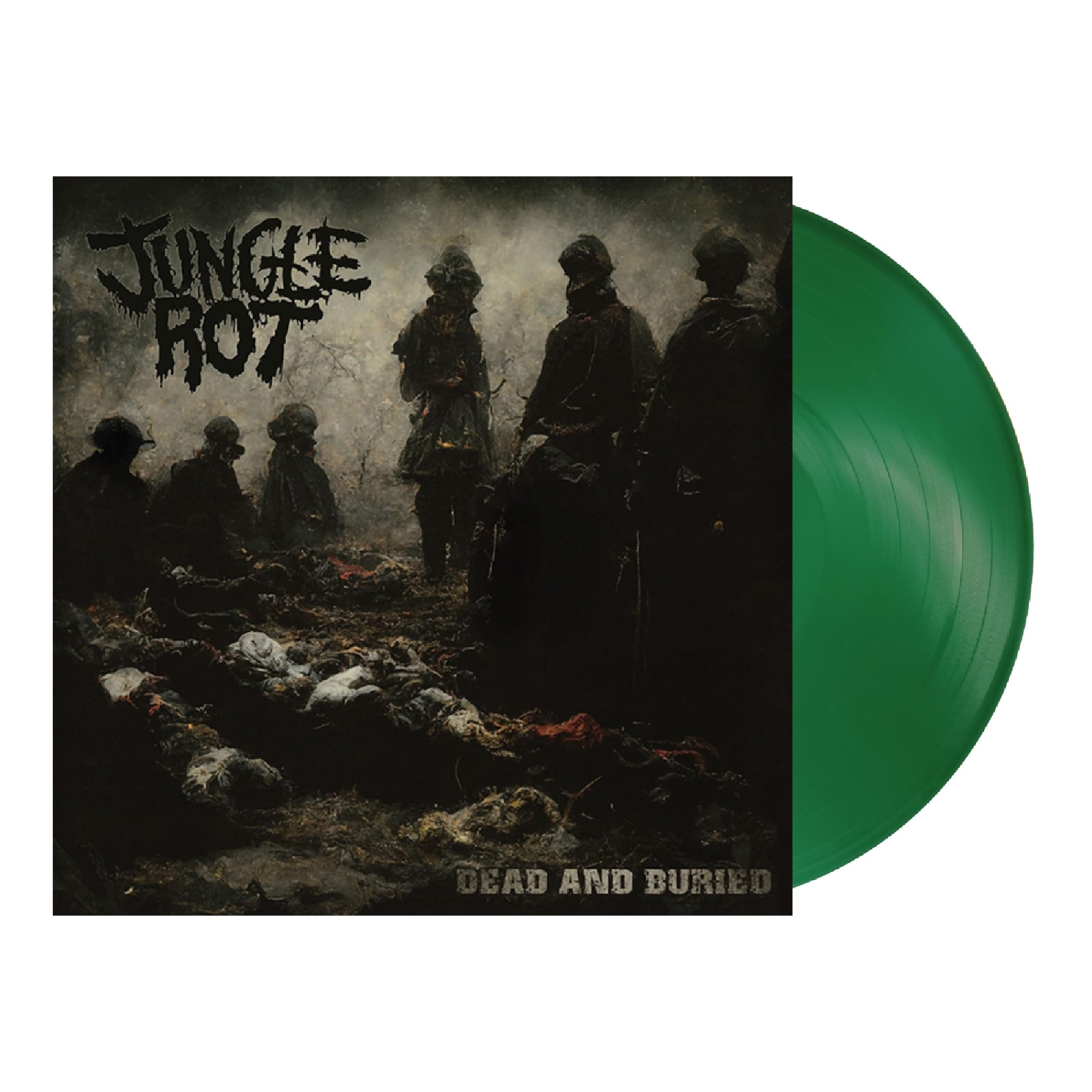 Jungle Rot Dead And Buried (green Vinyl) LP New 803341635487