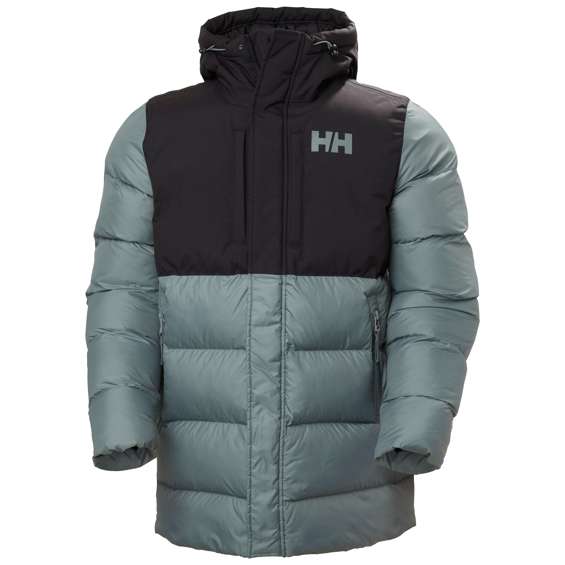 Helly Hansen Active Puffy Long Jacket Puffer Down Outdoors Terrazzo Grey XXL