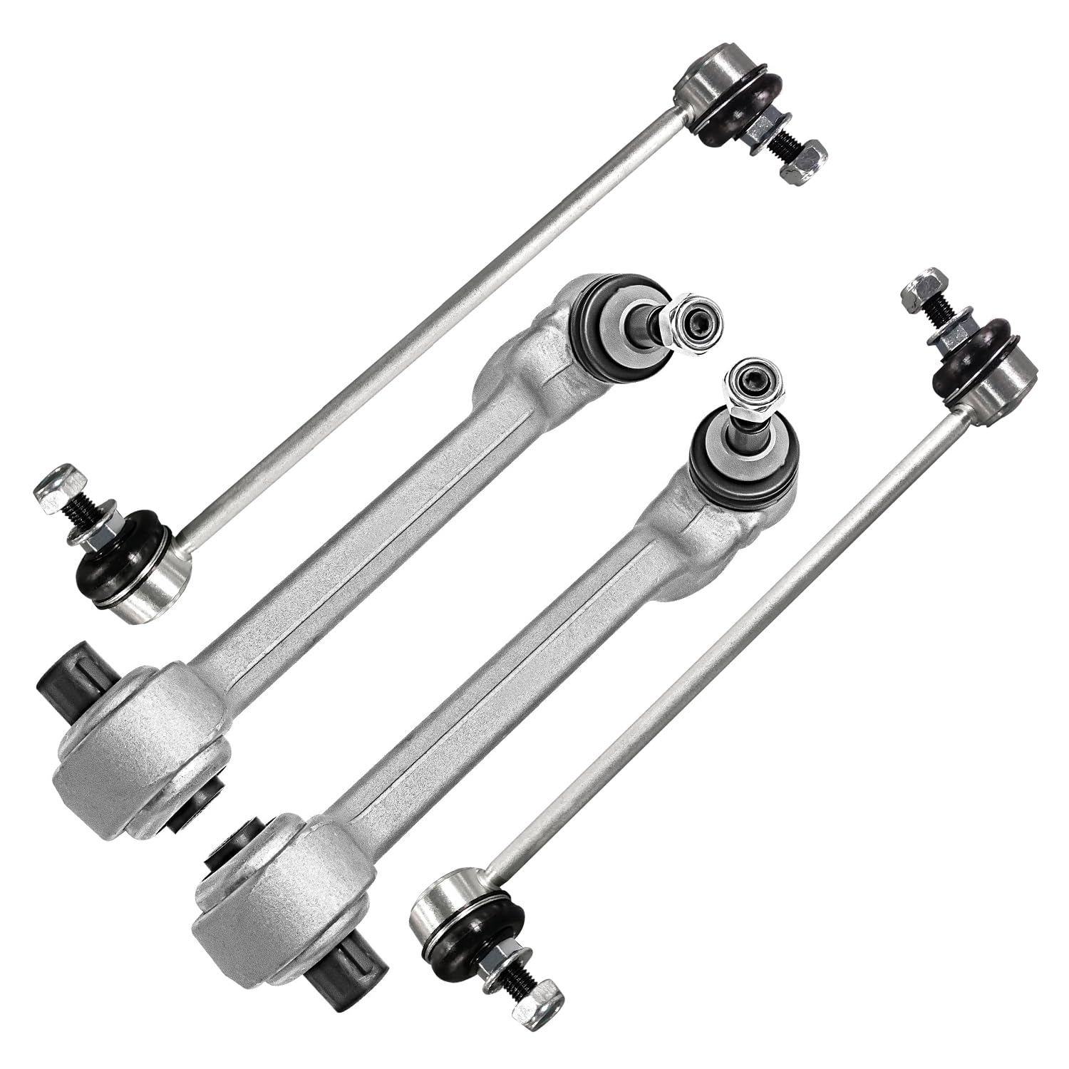 Detroit Axle - 4pc Front End Control Arms Kit for BMW 128i 135i 323i 325i