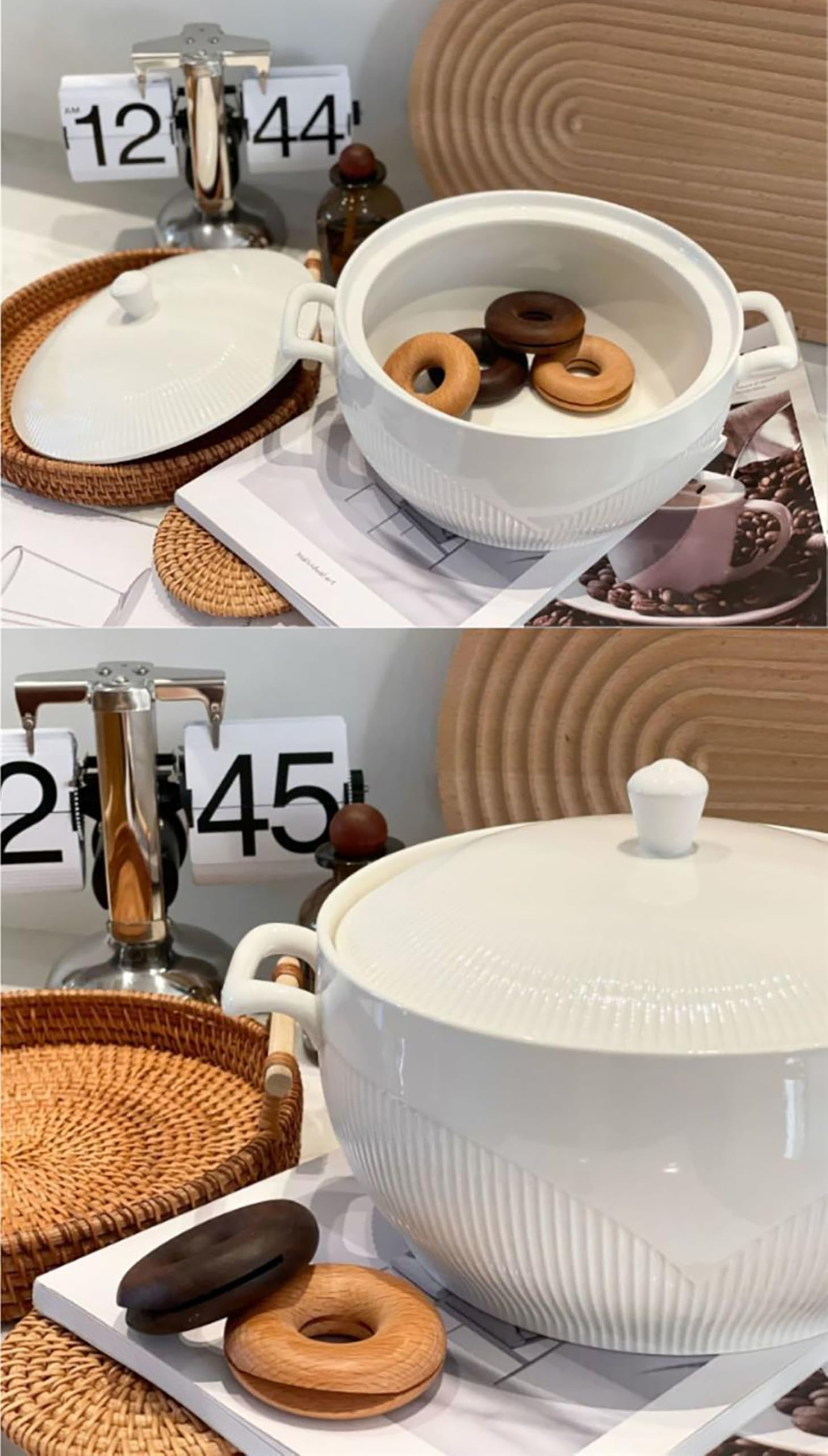 pentola in ceramica, Pentola in terracotta/pentola in terracotta/pentole in ceramica con(9inch)