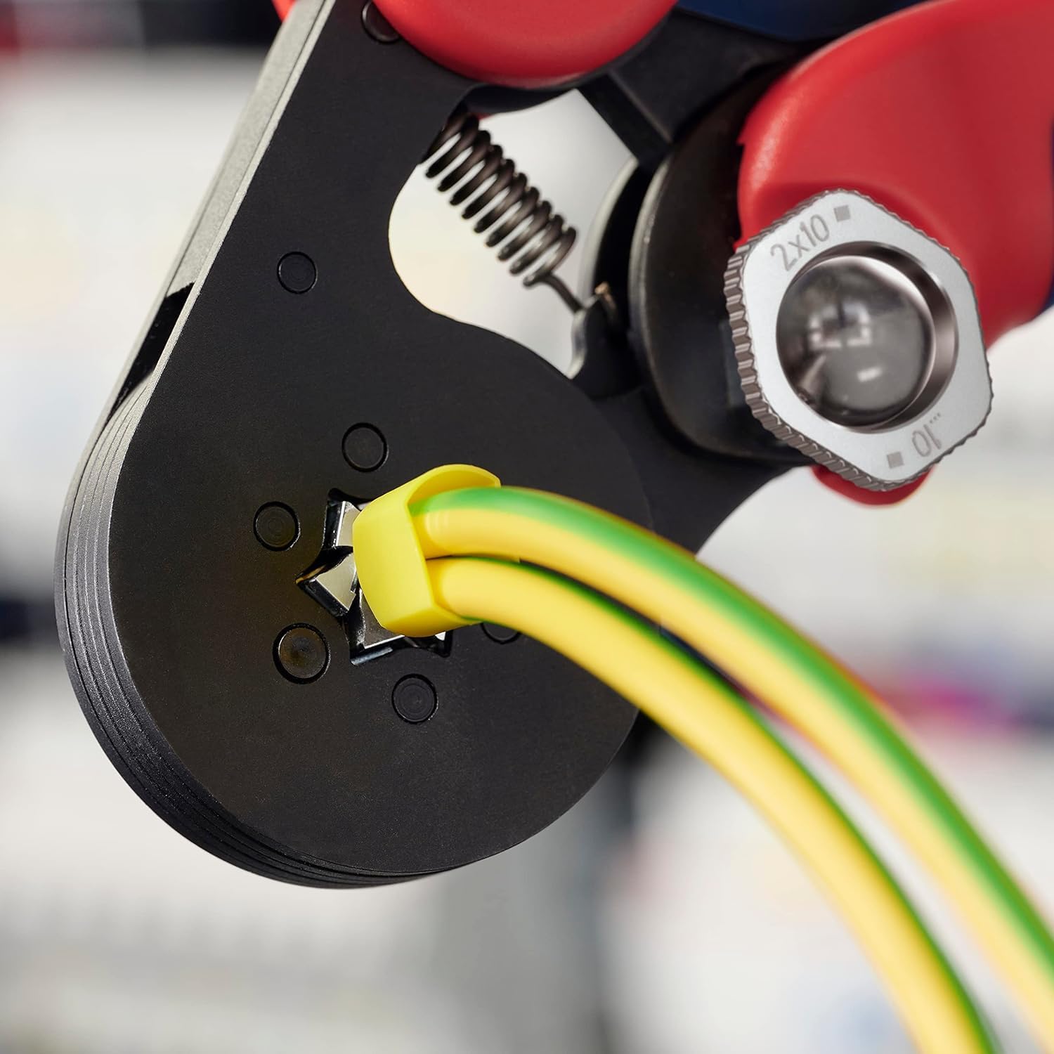 Knipex Zelfinstellende krimptang voor adereindhulzen met zijaansluiting 97 53 14