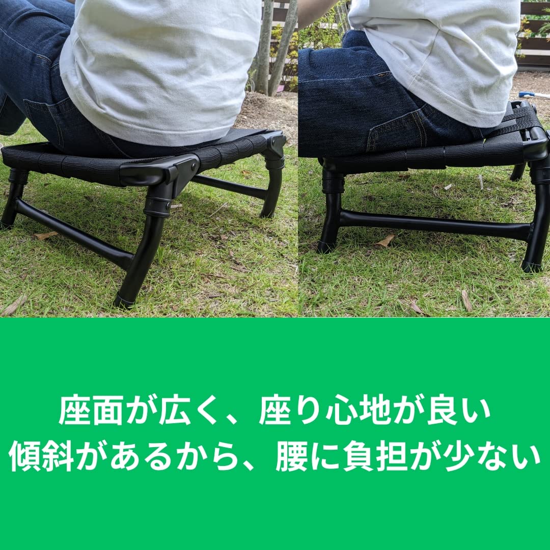 Amazon.co.jp: KAZAKAMI あぐら椅子 ハンターチェア 胡坐イス