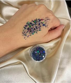 Glitter Jel Far Simli Jel Far Siyah, 55syhgliterhb