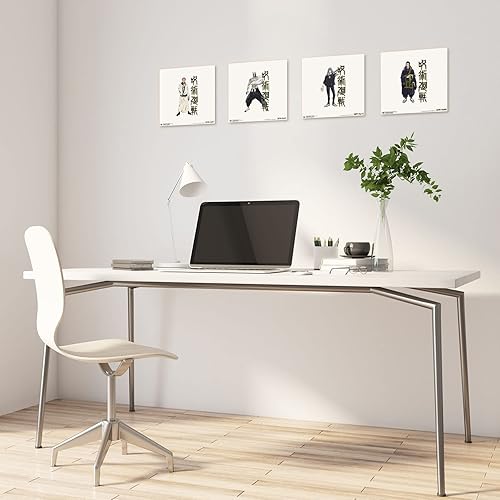 Miniatura 8 de Trends International Gallery Pops Jujutsu Kaisen - Póster de pared de Satoru Gojo, 12 x 12 pulgadas, versión sin marco