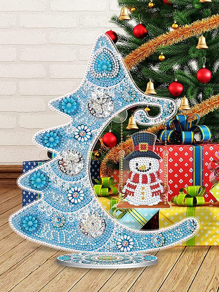 DAC ダイヤモンドアート　クリスマス AM-124【額装デザイン】ダイヤモンドアート クリスマス サンタ