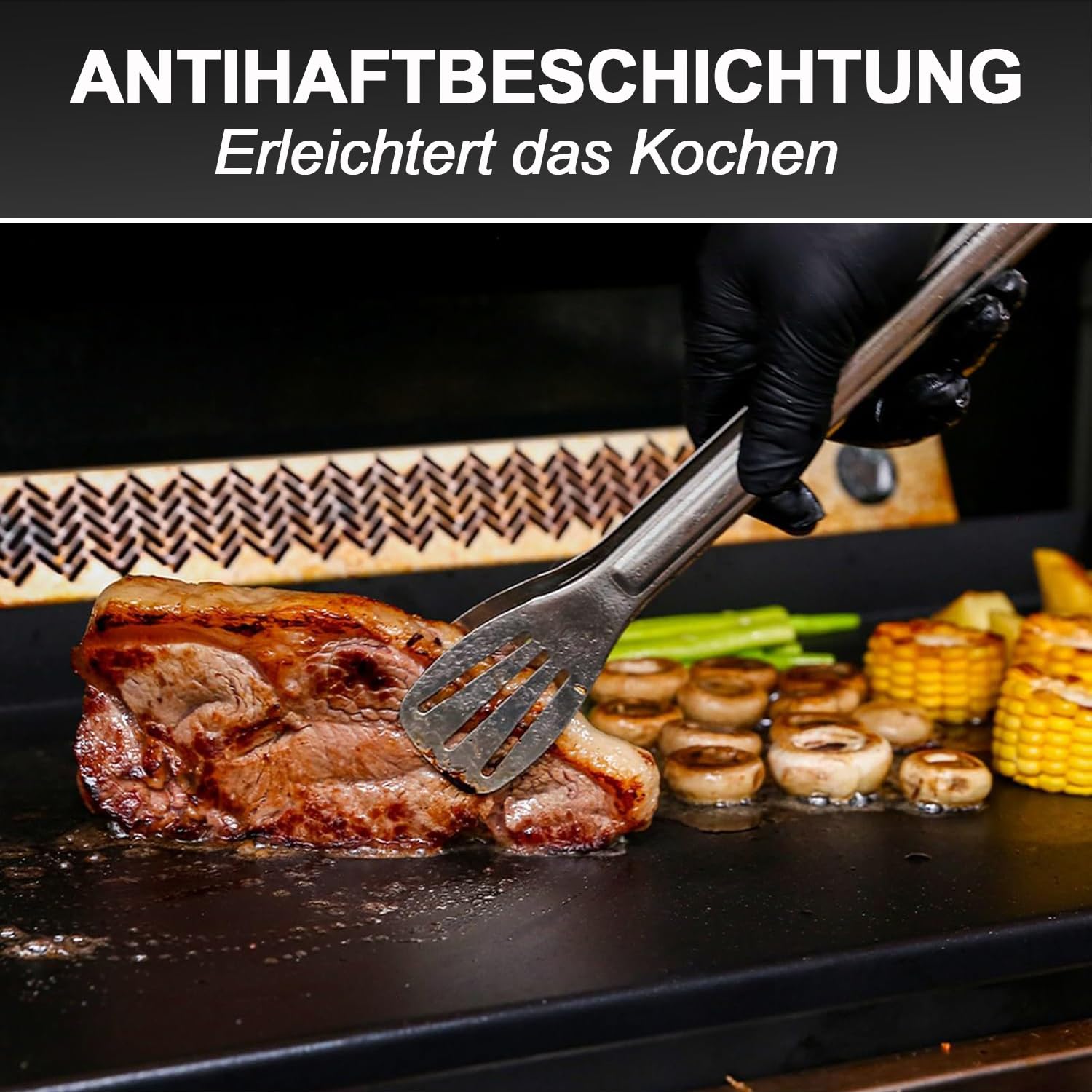 Griglia universale per barbecue Plancha