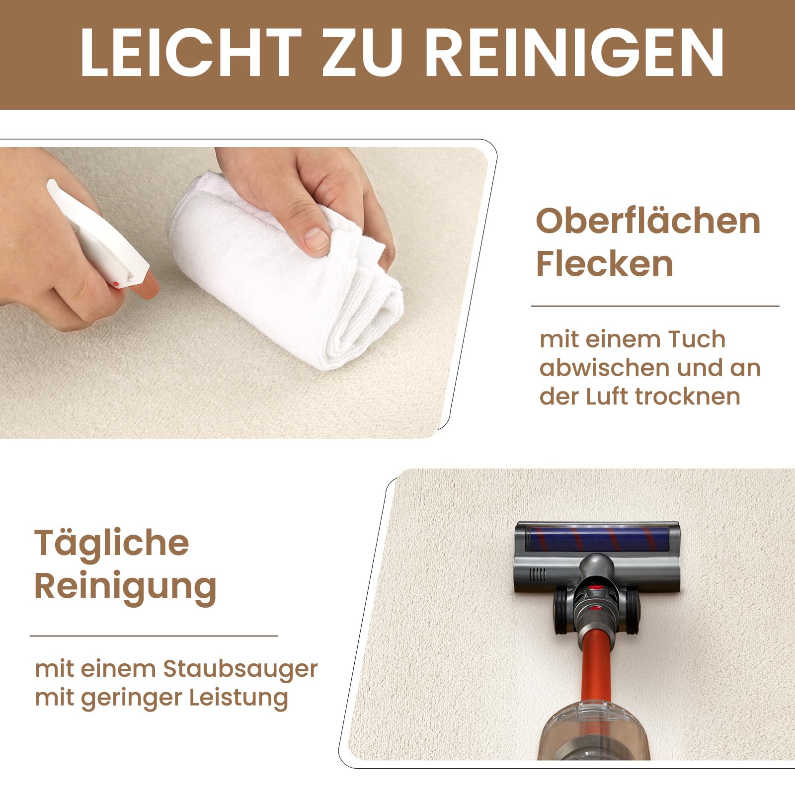 Treeboy Teppich Wohnzimmer 275x370 Flauschiger Weicher Kurzflor Teppich
