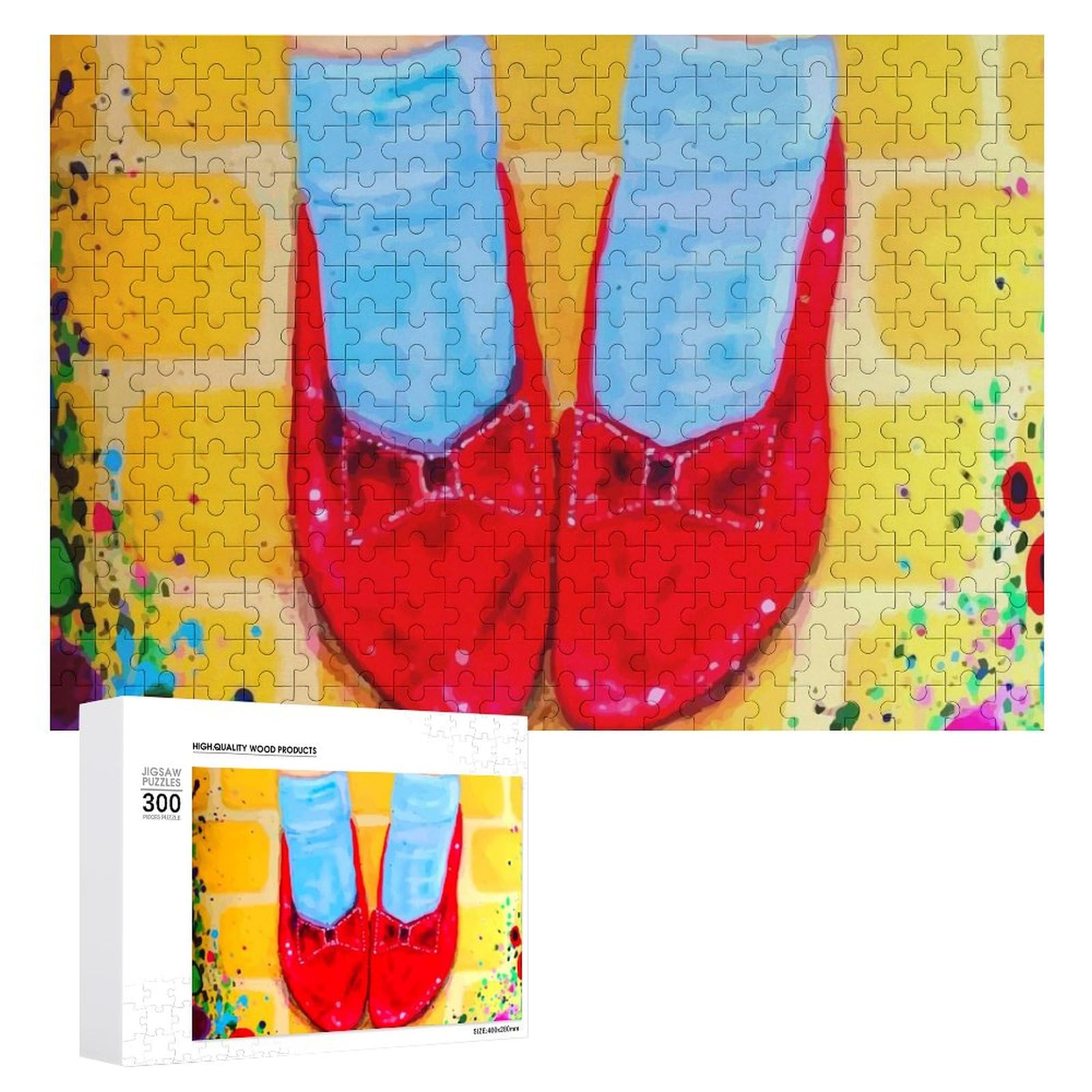 Amazon.co.jp: ジグソーパズル オズの魔法使い 赤い靴 The Wizard of