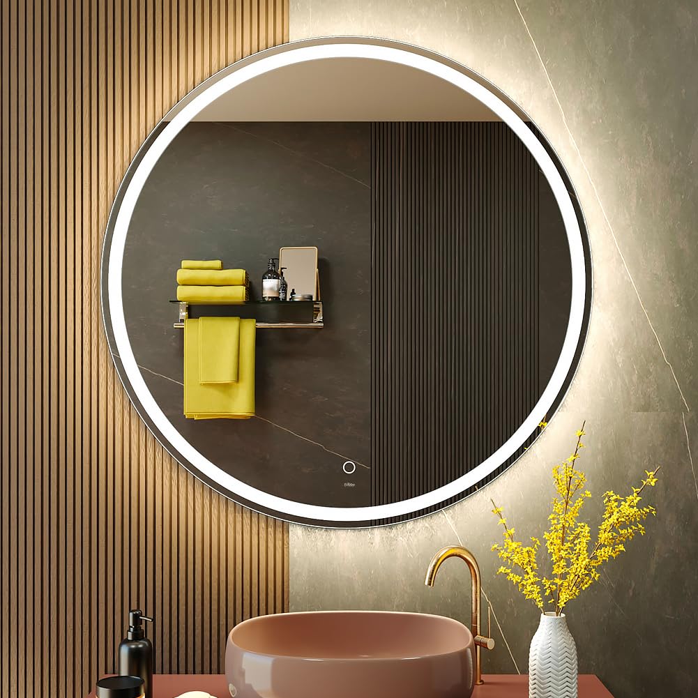LED Mirror Lamp 25 Cm Dim12 W Bathroom Mirror Lamp, Neutral White, As