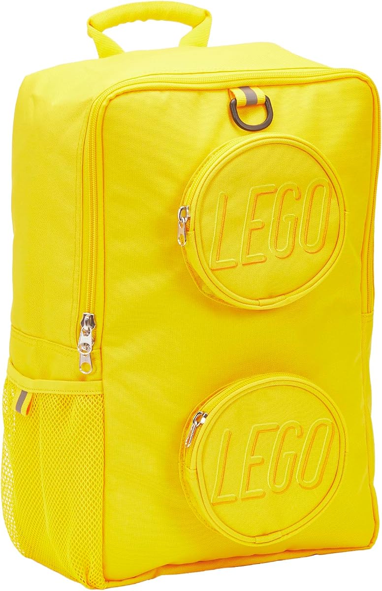 Mochila de ladrillos LEGO, amarilla
