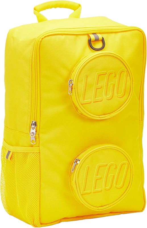 Mochila de ladrillos LEGO, amarilla