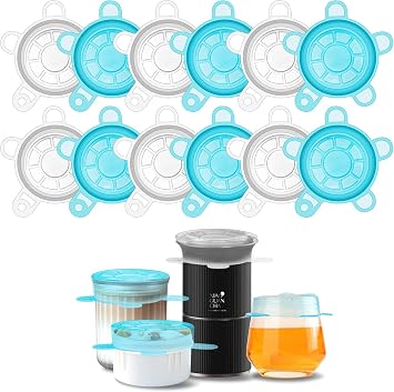 Small Silicone Stretch Lids, 12PCS 2.6/6.5cm Reusable Silicone Covers