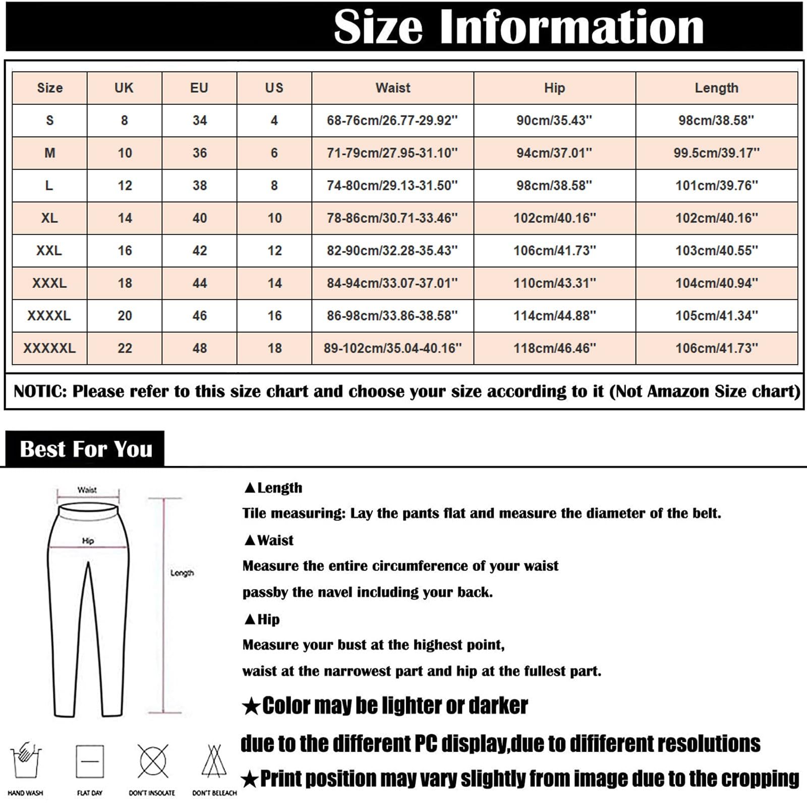 Generisch Pantalones de senderismo para mujer impermeables térmicos forrados tallas grandes softshell cálidos esquí