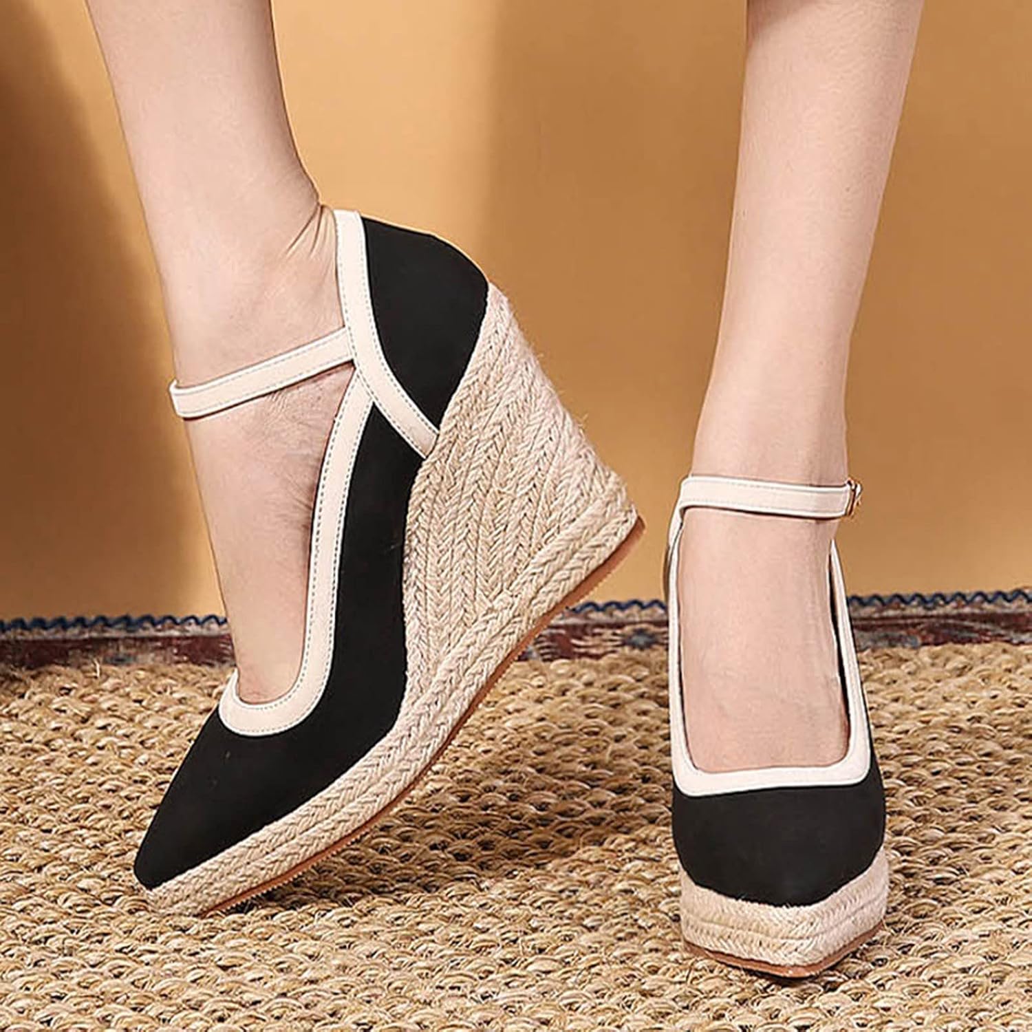 Mujer Sapatos Mulher Tienda Platform Wedges Sandals Shoes Heel For Dresses Heels Summer Slip Sandals Women Size