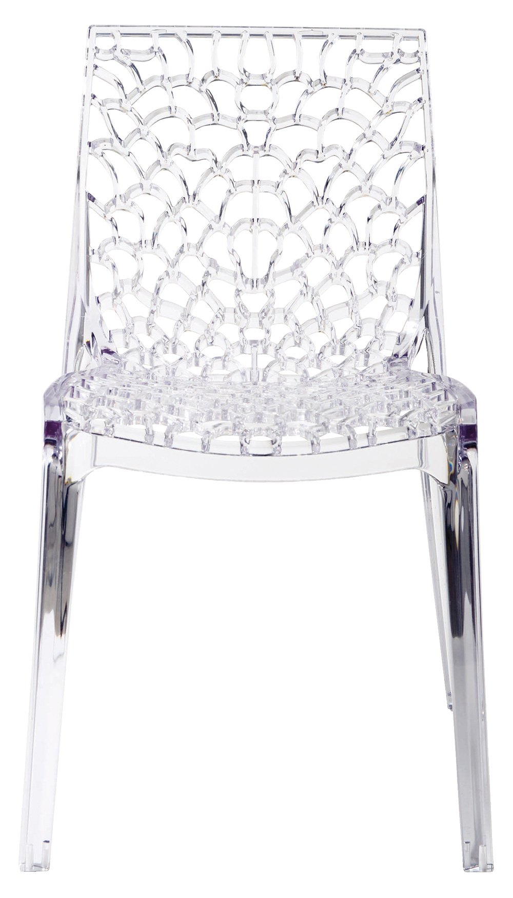 Sedia In Policarbonato Trasparente Design GBSHOP - Impilabile Made In Italy - 2