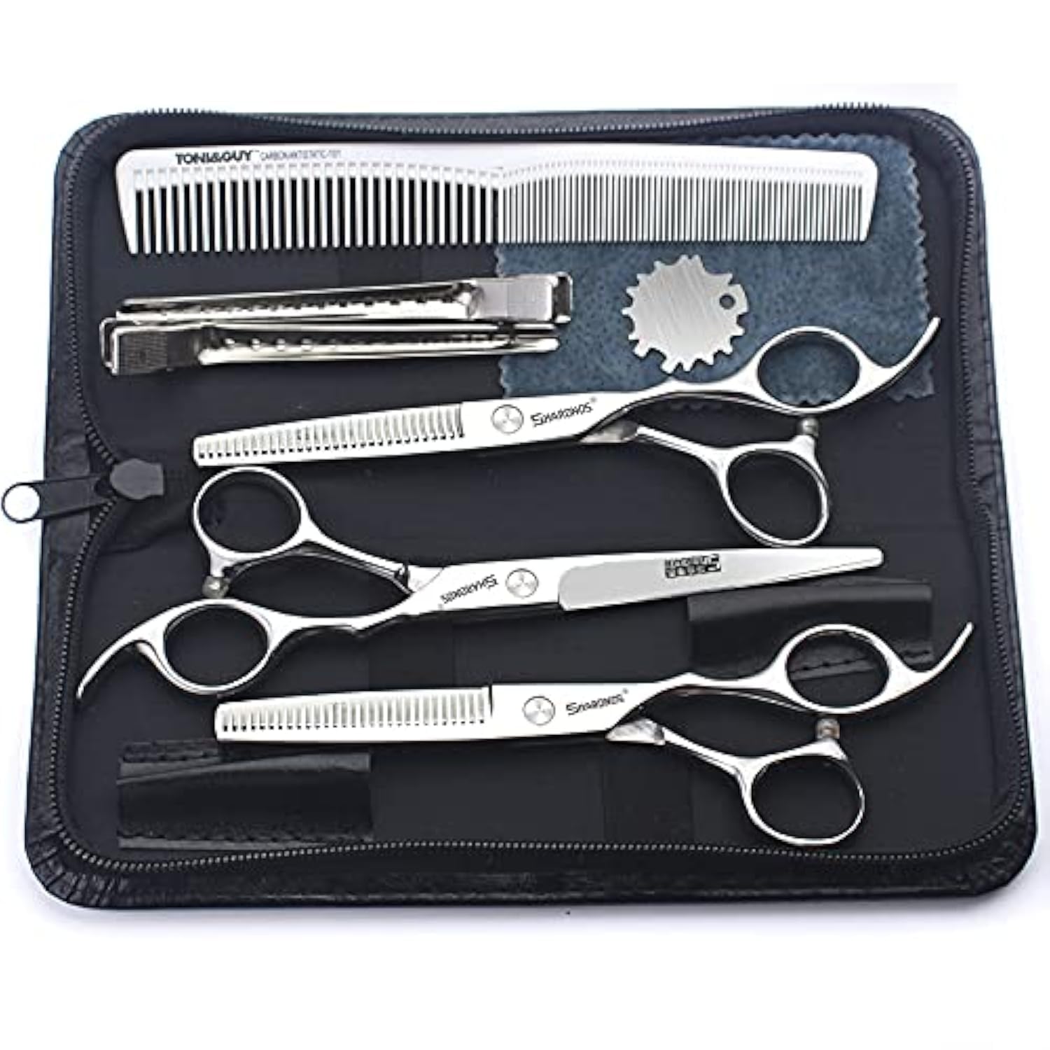 Haarschere, professionelle Haarschneideschere/Scheren-Set, 15,2 cm, aus japanischem Edelstahl, besonders (15,2 cm, 3 Stück)