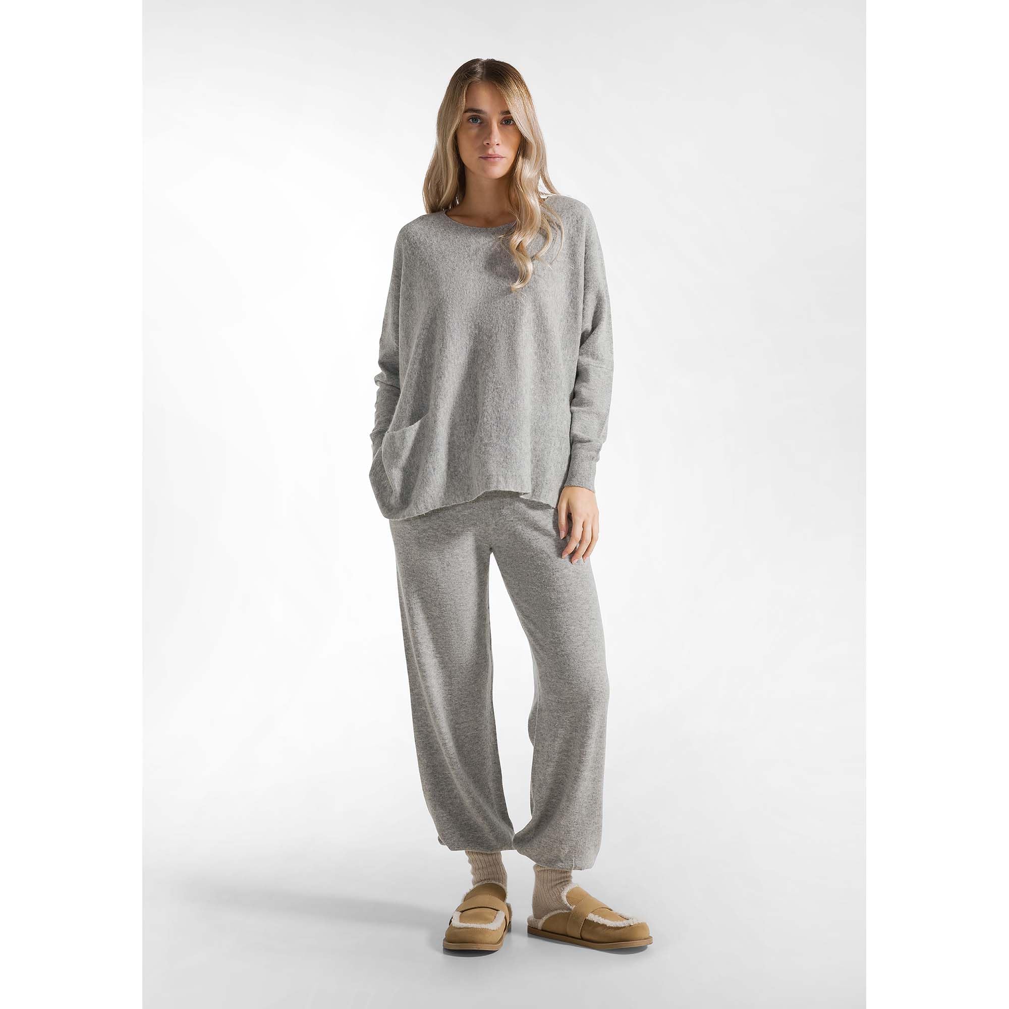 DEHA Maglione Woooly Blend Loose Sweater Donna