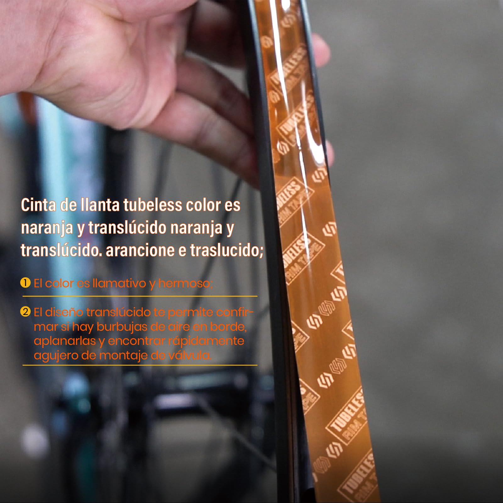 Tubeless-Felgenband, Tubeless-Felgenband, 19 mm/21 mm/23 mm/25 mm/27 mm/30 mm/32 mm/35 mm, Tubeless Rim Tape, für Röhrenräder, Papa, Fahrrad, Straße/Mountainbike, transparent