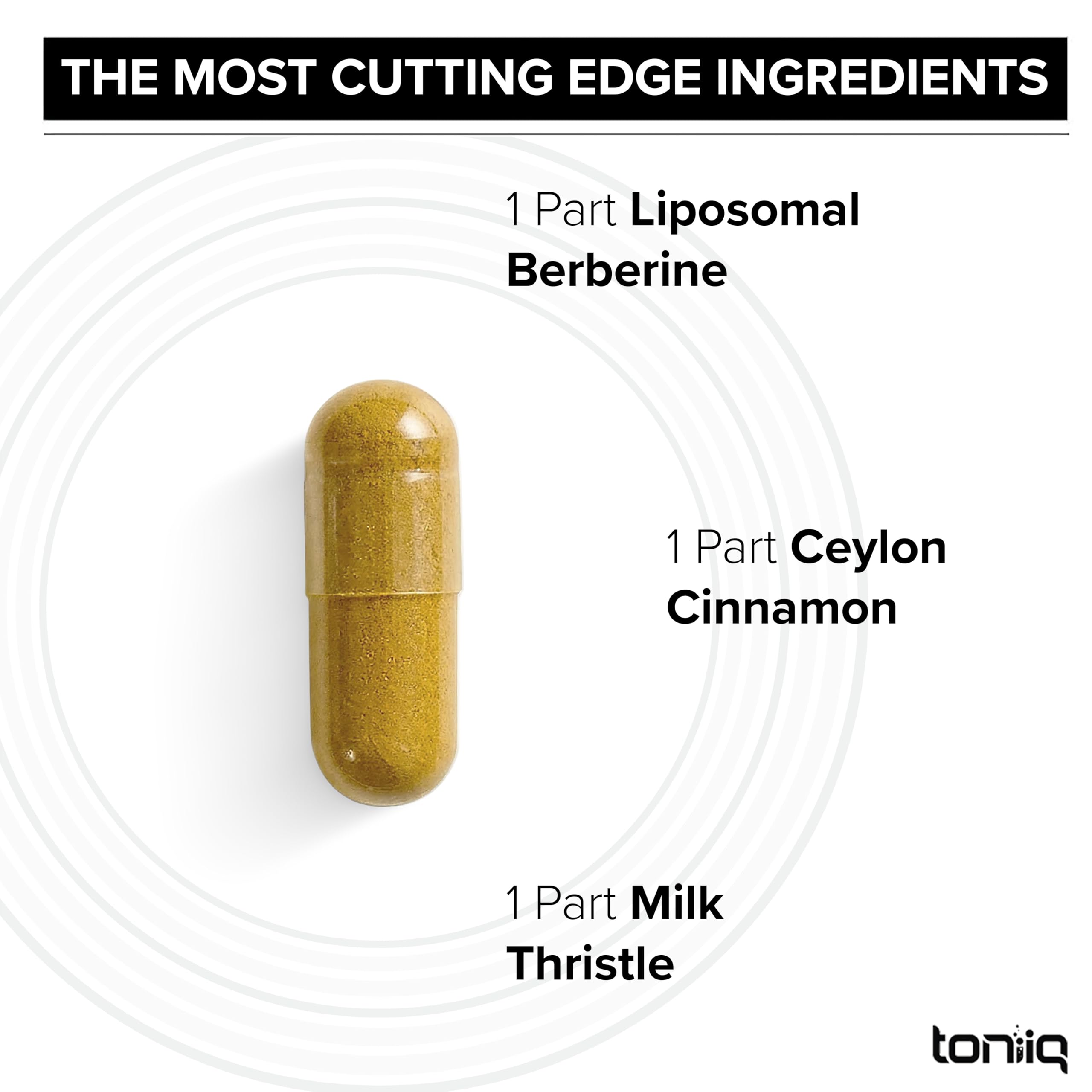 Toniiq Liposomal Berberine – High-Strength 1,500mg Complex with LipoAvail® — Amazon image 6