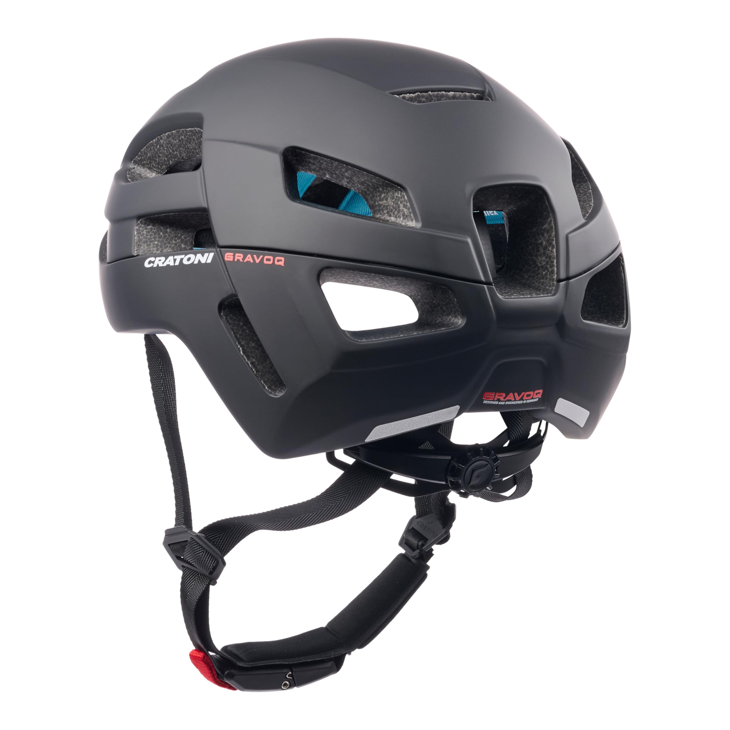 Cratoni Gravel - Fahrradhelm Gravoq, schwarz matt