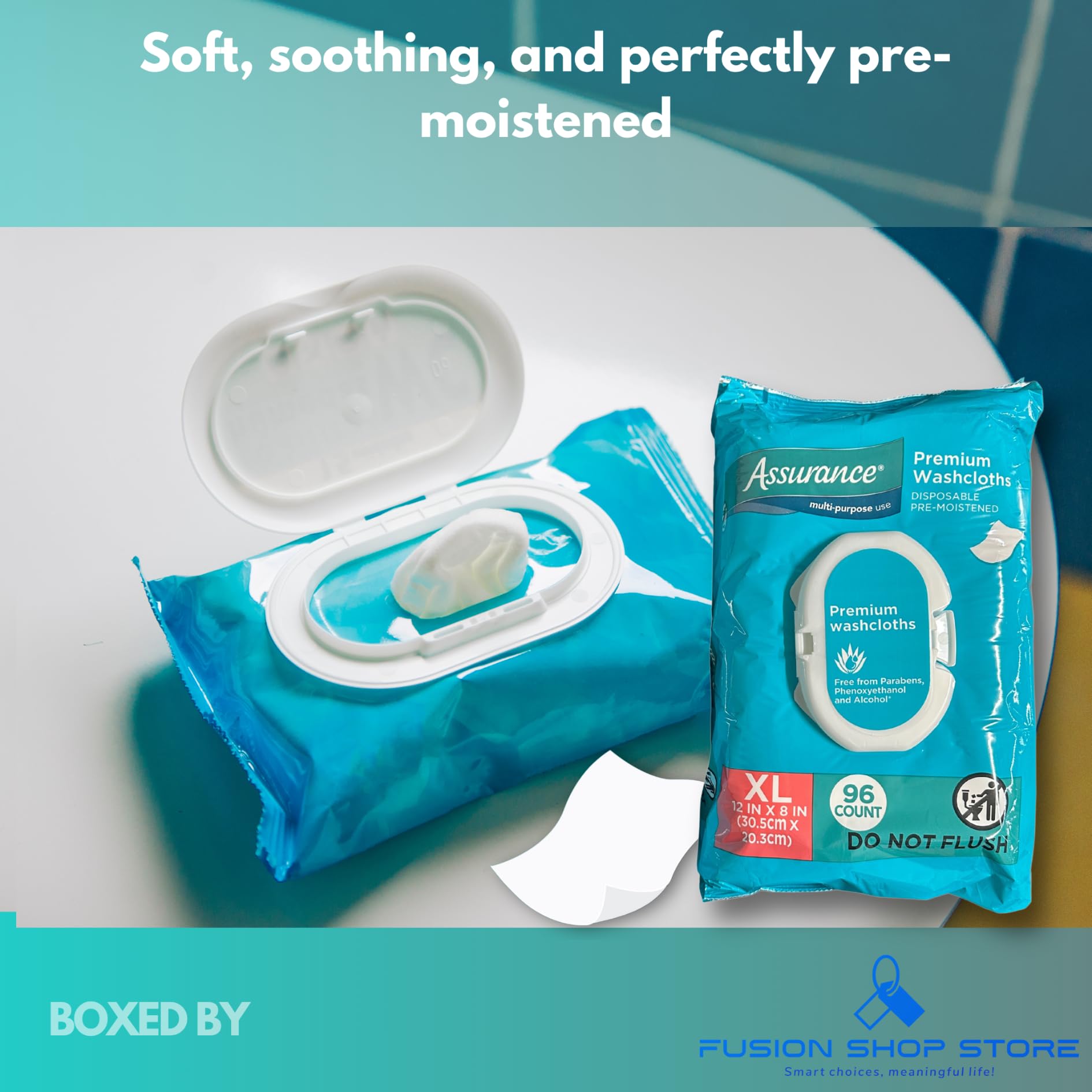 Amazon.com: Wipes for adults - Premium Disposable Washcloths XL 96