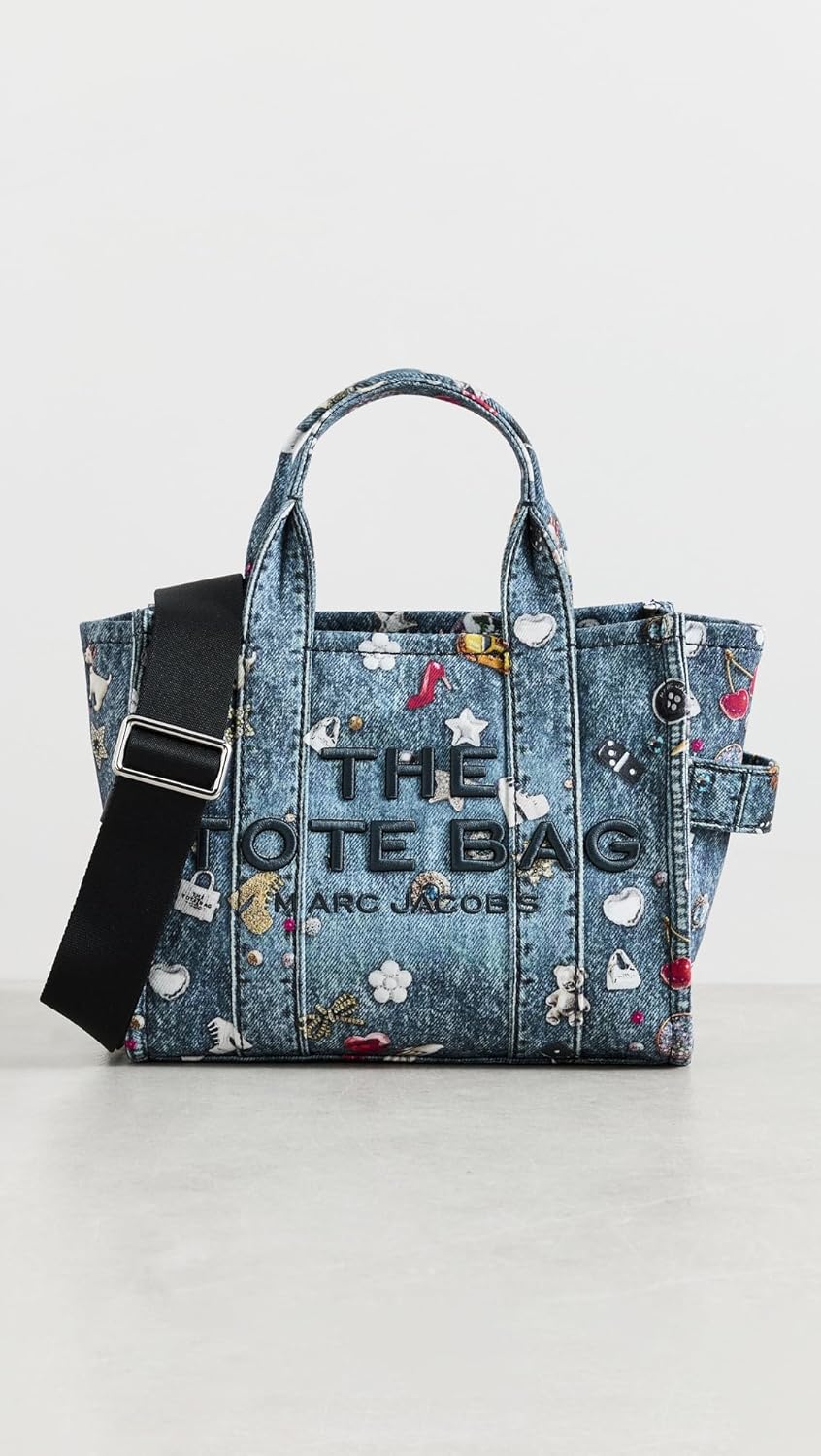 Marc Jacobs Women's The Trompe L'Oeil Trinket Canvas Small Tote - Image 2