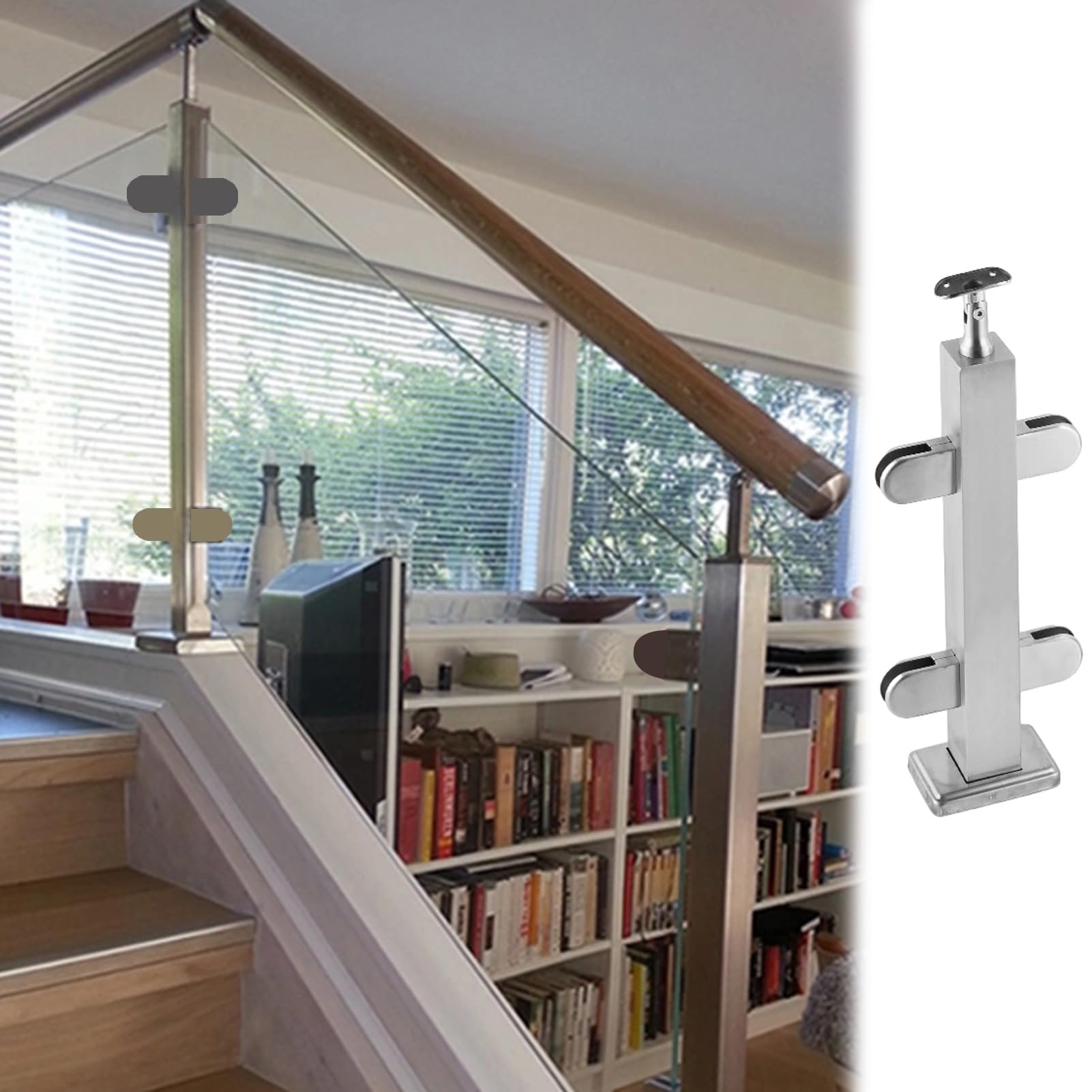 Poteaux de balustrade pour escalier intérieur et barrière de piscine