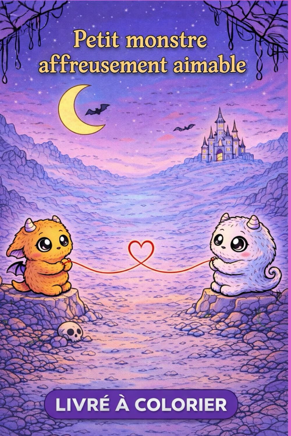 Petit monstre: Affreusement aimable livre à colorier