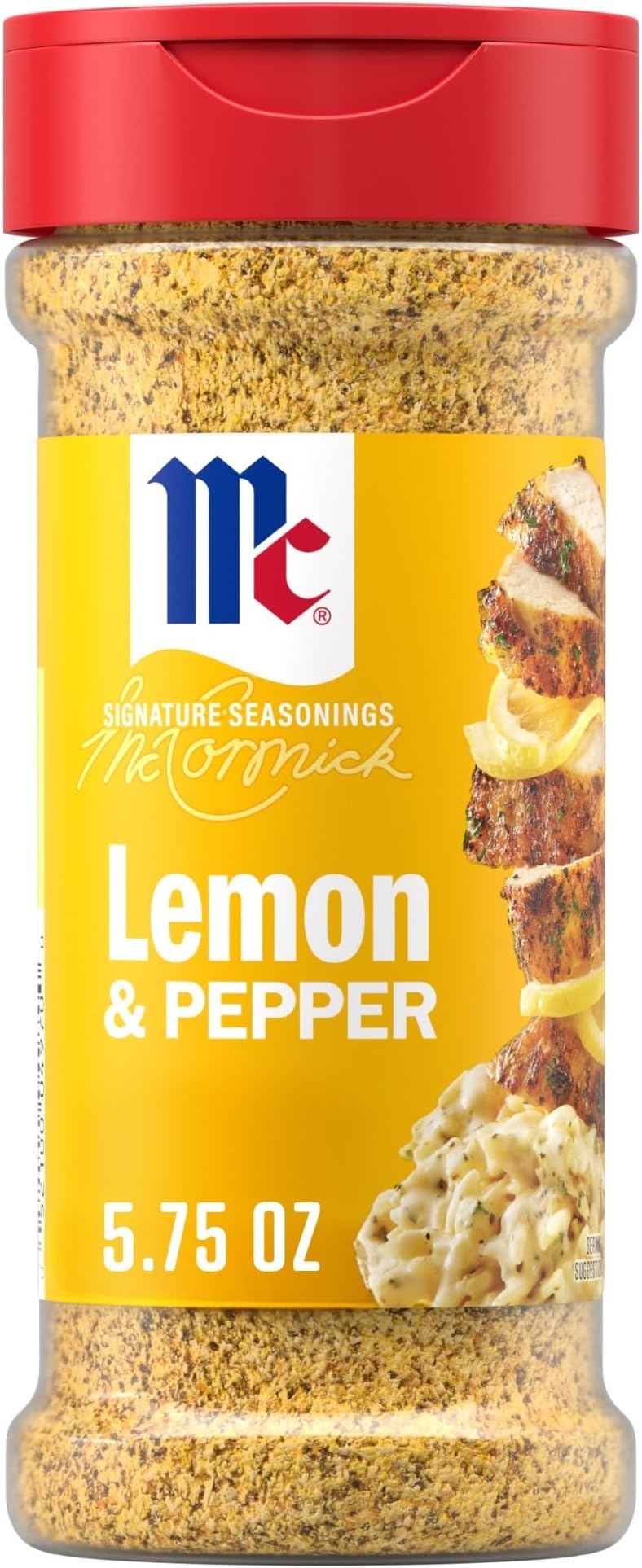 McCormick, Perfect Pinch, Lemon & Pepper Seasoning , 5.75 oz (163 g)