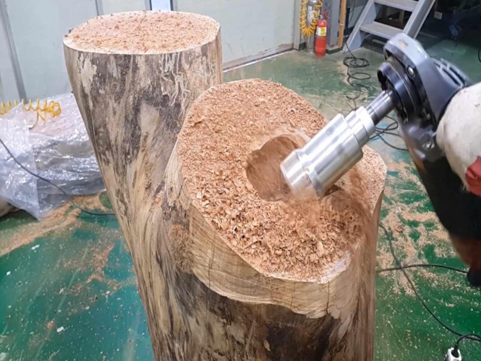 Manpa 3" Holes Cutter 76mm Lochfräser für Winkelschleifer, Power Carving Lochschneider mit Hartmetall-Wendeplatten, CNC-gefräster Aluminiumkörper