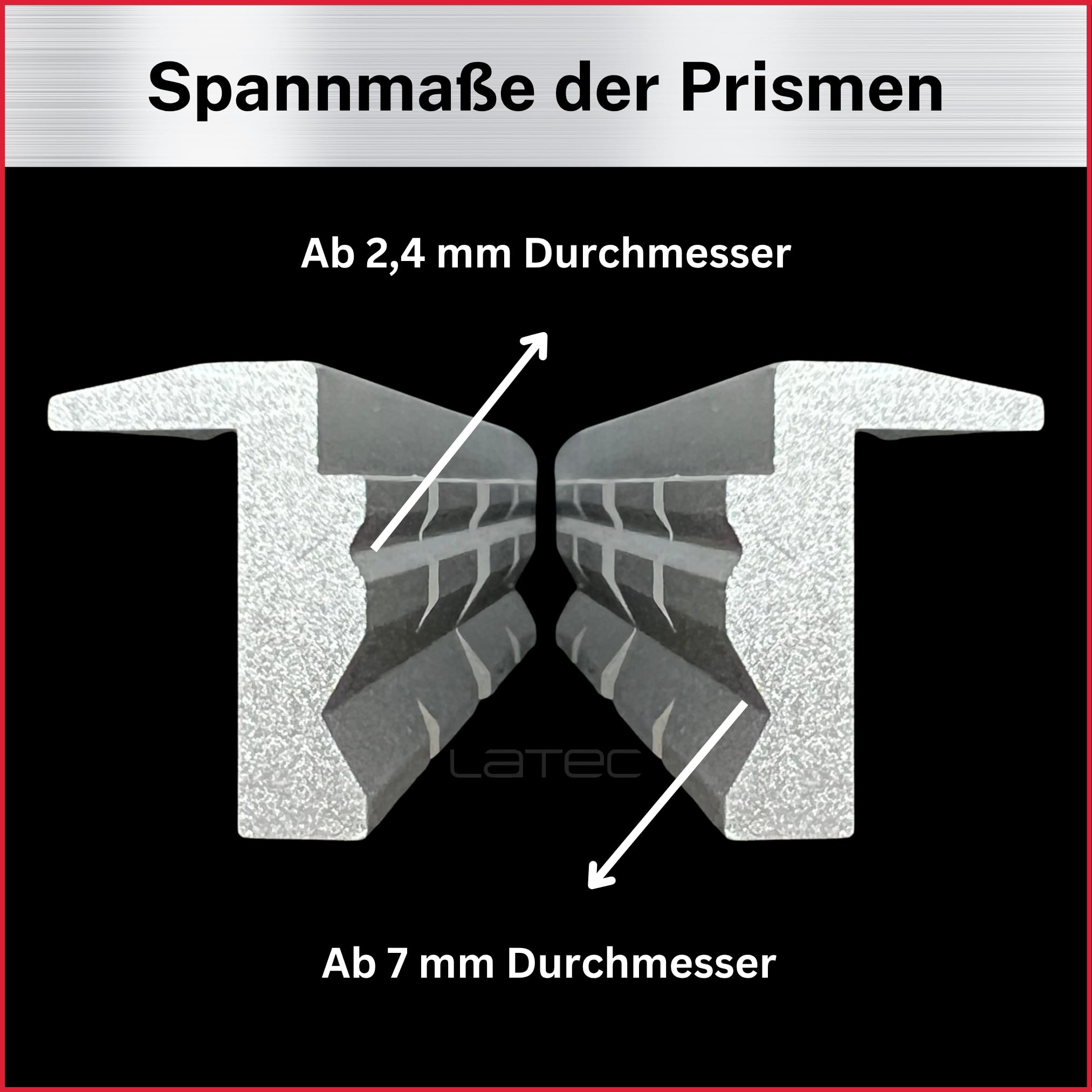 Schraubstock Schutzbacken 125 mm – hochwertig, magnetisch haftend, für Rund- und Flachmaterial, eloxiertes Aluminium, 2-teilige Schonbacken, deutsches Unternehmen