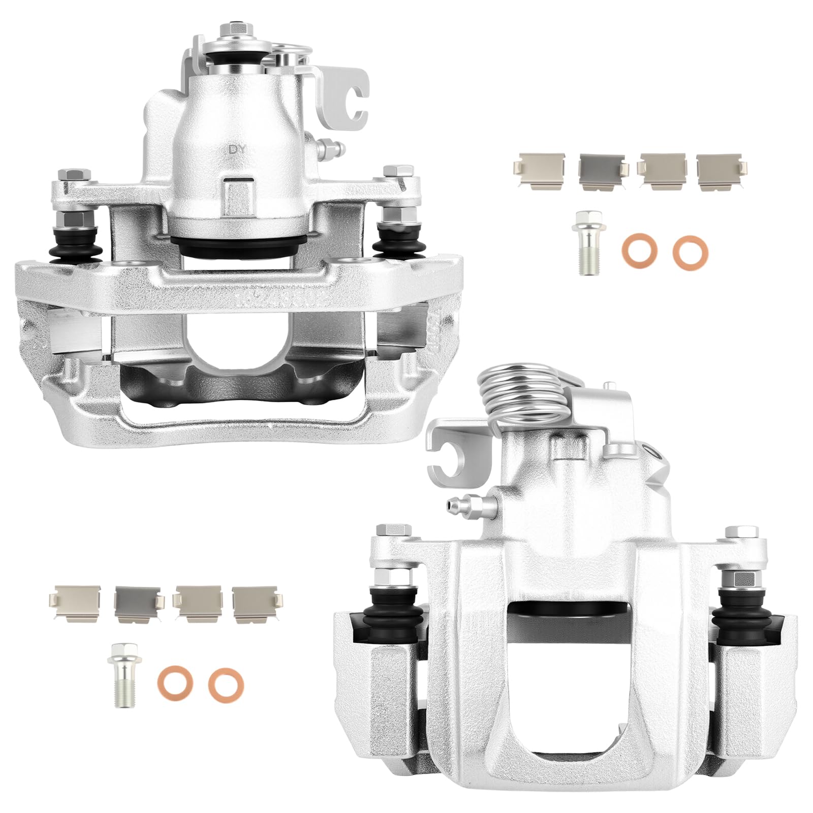 SCITOO Rear Left &amp; Right Disc Brake Calipers With Bracket 18B5264 18B5265