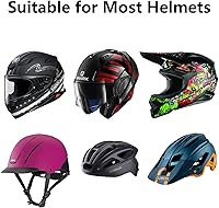 Vista 2 de Haoyou Soporte adhesivo curvado para casco compatible con cámaras GoPro Hero 13, 12, 11, 10, 9, 8, 7, 6, 5, 4, 3+, 3 (6 unidades)