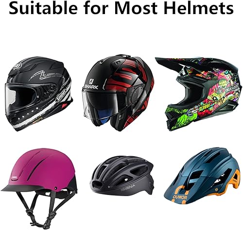 Miniatura 2 de Haoyou Soporte adhesivo curvado para casco compatible con Gopro Hero 11,10, 9, 8, 7, 6, 5, 4, 3+, 3 cámaras (6 piezas)