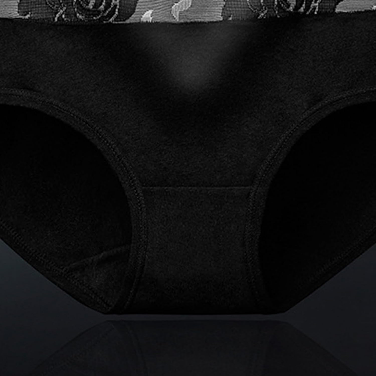 DGHM-JLMY Rose Jacquard Ladies Panty Multipack High Waist Plus Size Stretch Underwear Print Cotton Underwear Hipster Briefs