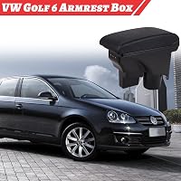 ConBlom autó kartámasz Golf 6 Jetta Mk5 Vento USB töltőportokkal fekete varrással 8