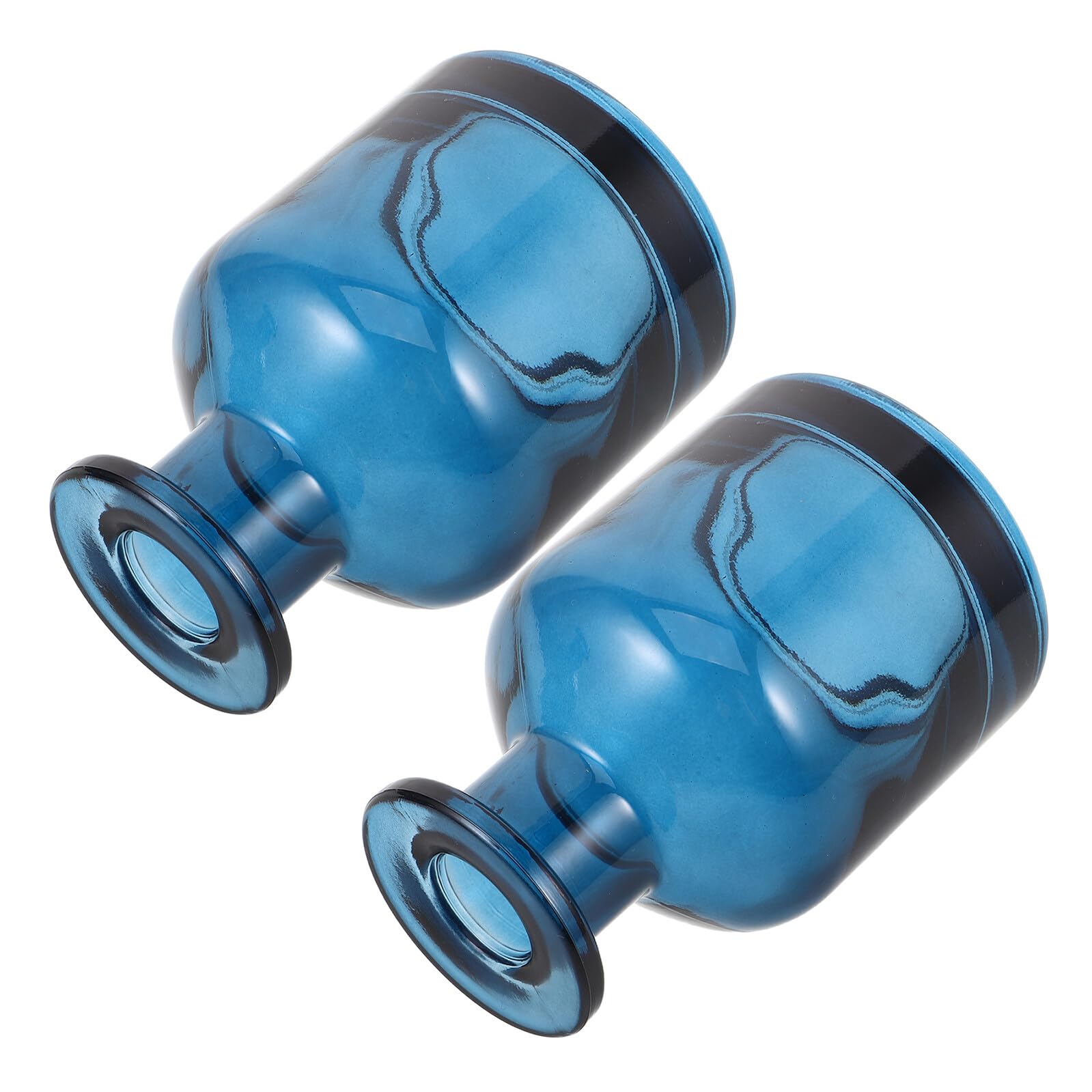 Flacon en verre bleu de qualité supérieure pour diffuseur de parfum d'ambiance 150ml