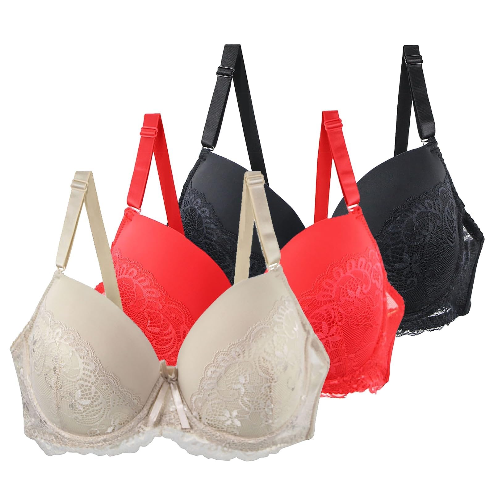 Nude Soutien Gorge Soutien-Gorge D’Allaitement Tulle Transparent Élastique Stretch sans Couture pour Un Ajustement Parfait Support Sportif brassière Femme Dentelle