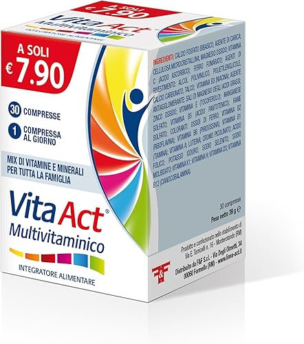 Vita Act Calcio + Vitamina D 60 Compresse