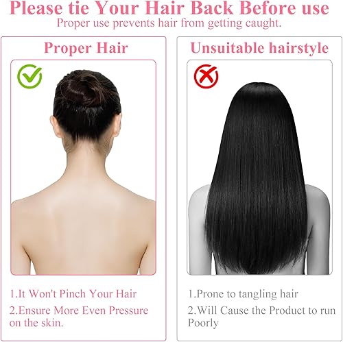 Miniatura 2 de Masajeador de cuello con rodillo de cuello, herramienta de masaje para aliviar el dolor de tejido profundo, diseño de mango ergonómico, ligero y