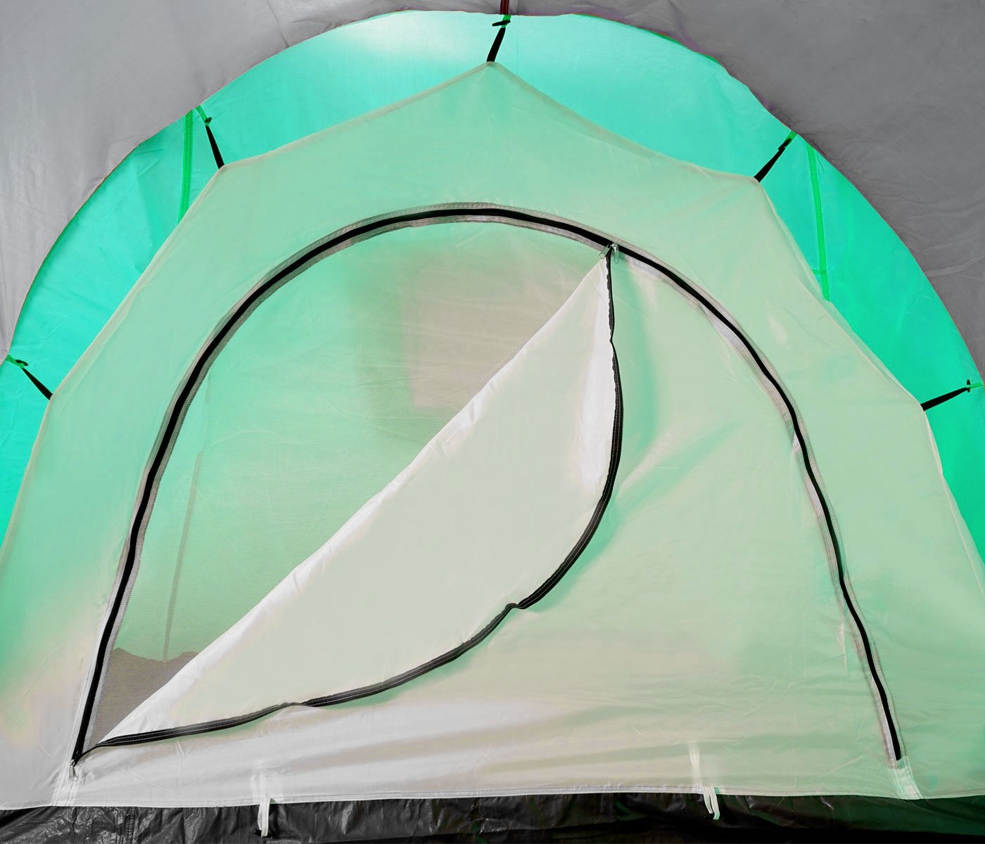 Mendler 6-Mann Campingzelt Loksa-AM - grün | Zelt, Kuppelzelt, Igluzelt, Festival-Zelt, 6 Personen